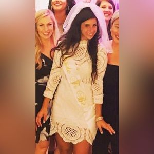 Lace White Dress🤩🤍